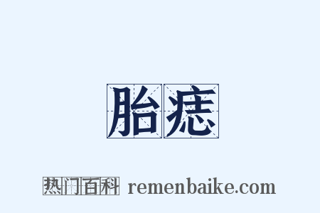 胎痣是什么意思的图片